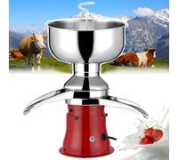 XHSMYXGS Séparateur de crème de Lait, séparateur centrifuge électrique de crème de 50 L/h pour chèvres et Vaches, Acier Inoxydable Robuste, Vitesse de Rotation de 10500 TR/Min