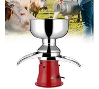 XHSMYXGS Séparateur électrique de crème de Lait Frais 50L/H, Machine séparatrice de Lait et de Beurre avec Bol de 5L, séparateur de crème laiteuse pour Agriculteurs