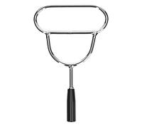 XHTLLO Ouvre-bouche Vétérinaire Pour L'élevage D'animaux, Médicament Ergonomique En Acier Inoxydable Et Outil De Lavage Gastrique Pour le Bétail(L-Mèche)