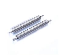 Xhuan-Ressorts d'extension 304 Tension en acier inoxydable Spring Fil Dia 1 mm S Crochet Cylindroid Hélien Helical Extension Spring OD 6 mm 7 mm 8 mm, 2 / 5pcs, Robuste et polyvalent(5pcs 50mm,6 Mm)