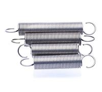 Xhuan-Ressorts d'extension Dia dia 0,4 mm 304 ACTEUR INOXEUX S Extension de crochet Spring Cylindroid Hélical Tension Tension Spring Longueur 15-50 mm, 10pcs, Robuste et polyvalent(0.4x4x30mm)