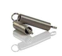 Xhuan-Ressorts d'extension Extension Spring Diamètre du fil 1,2 mm Diamètre extérieur 8~12 mm Longueur 30~60 mm 304 Spring de tension en acier inoxydable, 5pcs, Robuste et polyvalent(30 Mm,9mm)