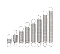 Xhuan-Ressorts d'extension Outer Dia 3mm 4mm 5mm 6mm 8mm 304 Stainless Steel Dual Hook Small Tension Spring Wire Dia 0.5 Length 10-50mm, 10Pcs, Robuste et polyvalent(40mm,3mm)