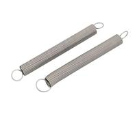 Xhuan-Ressorts d'extension Wire Dia 0.7mm OD 5mm 6mm Stainless Steel Tension Spring With A Hook Extension Spring Length 15mm To 50mm, 5pcs, Robuste et polyvalent(45mm,5mm)