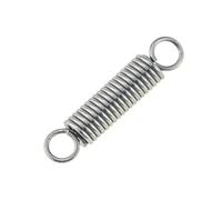 Xhuan-Ressorts d'extension Wire Dia 1mm Outer Dia 6 8 10mm Length 25-100mm 304 Stainless Steel Dual Hook Small Tension Spring, 5PCS , Robuste et polyvalent(60mm,10mm)