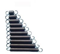 Xhuan-Ressorts d'extension Wire Diameter 0.3mm Outer Diameter 3-7mm Length 15mm-60mm Extended Tension Expansion Snap Hook, 10 Pcs Robuste et polyvalent(25mm,7mm)
