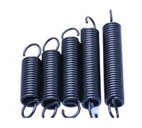 Xhuan-Ressorts d'extension Wire Diameter 0.7mm Extension Springs Tension Spring Open Hook Spring Pullback Spring Length 15-60mm, 10pcs, Robuste et polyvalent(45mm,6 Mm)