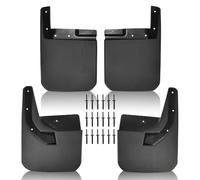 XhuangTech Bavettes garde-boue de voiture pour Wrangler JL 2018-2024, 4 bavettes de garde-boue avant et arrière, toutes saisons, imperméables, anti-érosion, anti-déformation et antioxydants