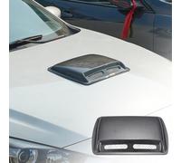 XhuangTech Couvercle d'admission d'air pour capot de voiture de course de sport, 41,1 x 31,8 cm, coupe universelle (fibre de carbone)