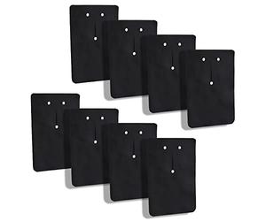 XhuangTech Lot de 8 tapis de protection de peinture de voiture pour porte-vélos de voiture, 12 x 9 cm, en TPU, protection contre les rayures, le coffre de voiture, accessoire de porte-vélo (noir)