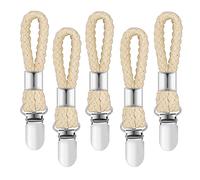 Xhuidz 5 Pcs clip de rangement de torchon de cuisine,pince à serviette, pince à serviette de plage,pince à torchon,accroche torchon,pince à suspendre en tissu,pour cuisine et salle de bain MJJ1015
