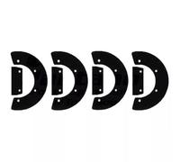 XhWser 1003375 Ensemble de palettes pour souffleuse à neige HS35 Pièces de rechange pour Honda