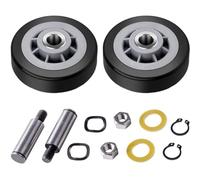 XhWser 12001541 303373K Kit de rouleau de tambour de rechange pour sèche-linge 303373 3-3373 Y303373 12001541VP W10116741 compatible avec Kenmore Maytag Crosley