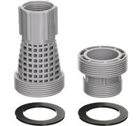 XhWser 14K8001 Kit adaptateur de filtre à sable long et court avec joint d'étanchéité pour pompe de piscine compatible avec Bestway Intex