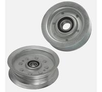 XhWser 756-05034A GY20629 Poulie de renvoi plate pour tondeuses à gazon 100 & S100-S130 106,7 cm et 121,9 cm Série Decks GY22082 GY22172 756-05034 34-109 2800 -242 Compatible avec John Deere MTD Cub