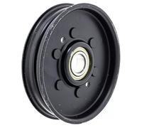 XhWser AM37249 Poulie de renvoi plate de 96,5 cm, 121,9 cm, 137,2 cm, compatible avec les pièces de rechange pour John Deere 175 180 240 260 285 320