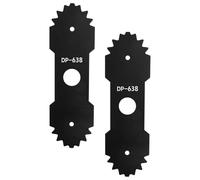 XhWser Lot de 2 lames de bordure de 22,9 cm 638006008 638006007 compatibles avec HS1132 HS624 HS828 HS928 HS724 pièces de rechange pour Ryobi
