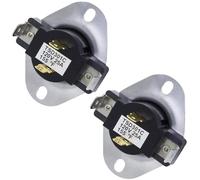 XhWser Lot de 2 thermostats WP3387134 3387134 pour sèche-linge AP6008270 306910 3387135 3387139 ET187 PS11741405 Compatible avec Whirlpool Kenmore Maytag
