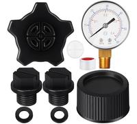 XhWser SX180LA Bouchon de vidange ECX270861 Manomètre SX180HG Bouchon de vidange SPX1700FG Bouchon de pompe de piscine avec joint compatible avec Hayward