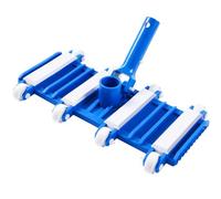 XhWser Tête d'aspirateur de piscine avec roulettes, tête robuste de 35,6 cm, tête d'aspiration de piscine avec pivot