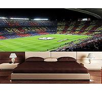 XHXI Impression murale affiche Fc Barcelone mur Art décor Photo papier peint affiche impression Papier Peint 3D Salle de séjour Chambre à coucher Salle de séjour Mural murale enfant-350cm×256cm