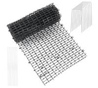 XHYASD Lot de 30 pics anti-chat en plastique pour le jardin, la clôture, le canapé et le balcon avec 8 pointes en forme de U