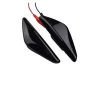 XHYFFSS Feux de jour Clignotant 2 Pièces Clignotant Dynamique Marqueur Latéral Miroir Indicateur Répéteur Pour B&MW Pour X3 F25 Pour X5 E70 Pour X6 E71 E72 Clignotant LatéRal Feu(Dynamic Smoked)