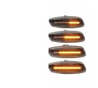 XHYFFSS Feux de jour Clignotant Clignotant Signal Feu Position Latéral Dynamique Pour Pour C4 Coupé Pour Picasso C3 C5 X7 Pour DS3 Pour DS4 Clignotant LatéRal Feu(Dynamic Crystal)