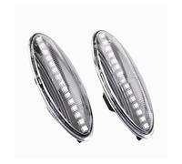 XHYFFSS Feux de jour Clignotant Pour Yaris Pour COROLLA Pour Auris Mk1 E15 RAV4 Mk3 Feu Position Latéral Dynamique Clignotant Indicateur Répéteur Lumière Clignotant LatéRal Feu(Dynamic Smoked)
