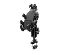 XHYFFSS Moto GPS Téléphone Navigation Support Téléphone Universel Durable 4,7 À,1 Pouces Amortisseur Rotatif 360 Degrés pour Vélo Moto Scooter Électrique Moto GPS Support(Type A)