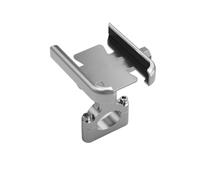 XHYFFSS Support GPS pour téléphone pour B&MW pour G310GS G pour 310GS G 310 pour GS 2017-2021 Support Téléphone Portable Guidon Moto Support GPS Support Navigation pour Moto(Handlebar Silver)