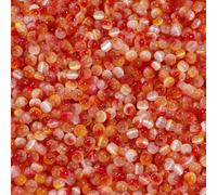 XHYXWN Lot de 1 500 Mini Perles œil de Chat en Verre dégradé Bicolore de 4 mm pour Bracelets, Colliers, Boucles d'oreilles, Loisirs créatifs et création de Bijoux