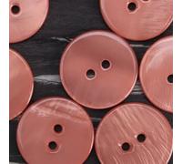 XHYXWN Lot de 10 Boutons Coquillages colorés de 15 à 20 mm, Boutons Ronds en Nacre à 2 Trous pour Chemise, Cardigan, Pull, Costume, Bricolage, Accessoires de Couture