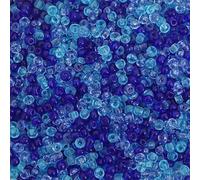 XHYXWN Lot de 2 000 Perles de Verre Transparentes colorées de 3 mm pour la Fabrication de Bijoux, Bracelets, Colliers, Boucles d'oreilles, Porte-clés, Accessoires Faits Main