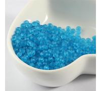 XHYXWN Lot de 2 000 Perles en Verre dépoli Transparent de 2 à 4 mm, Mini Perles intercalaires Rondes pour la Fabrication de Bijoux, Bracelets, Colliers et Accessoires de Bricolage