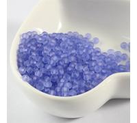 XHYXWN Lot de 2 000 Perles en Verre dépoli Transparent de 2 à 4 mm, Mini Perles intercalaires Rondes pour la Fabrication de Bijoux, Bracelets, Colliers et Accessoires de Bricolage