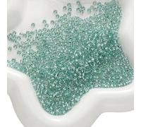 XHYXWN Lot de 2 000 Perles Rondes en Verre de 3 mm, Mini Perles intercalaires pour la Fabrication de Bijoux, Bracelets, Colliers, Boucles d'oreilles, Accessoires de Bricolage
