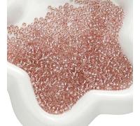 XHYXWN Lot de 2 000 Perles Rondes en Verre de 3 mm, Mini Perles intercalaires pour la Fabrication de Bijoux, Bracelets, Colliers, Boucles d'oreilles, Accessoires de Bricolage