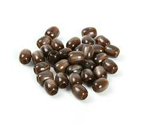 XHYXWN Lot de 30 à 100 Perles ovales en résine à Gros Trou (11 x 12,5 mm) pour Loisirs créatifs, vêtements, Sacs, Accessoires