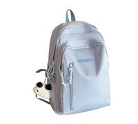 XHZPF Sac à dos de grande capacité Sac à dos pour filles de collège Voyage des femmes(bleu)