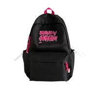 XHZPF Sac à dos pour élèves de collège et d’école légère(Noir l)