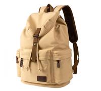 XHZPF Sac à dos pour hommes grande capacité pour ordinateur portable, sac décontracté pour voyages de navette, sac d’école premium durable non sexuel(brun)
