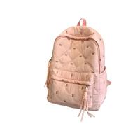 XHZPF Sac à dos scolaire à grande capacité Sacs à dos scolaires Garçons et filles Tutorat(Rose)