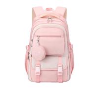 XHZPF Sacs à dos pour filles, sacs d’école pour les adolescents(rose)