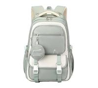 XHZPF Sacs à dos pour filles, sacs d’école pour les adolescents(vert)