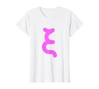 XI Minuscule - Quatorzième Lettre de l'alphabet Grec T-Shirt Graphique avec Valeur