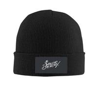 XI ZHE FU Sailor Jerry Tattoo Neptune Warm Winter Hat Knit Beanie Black