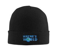 XI ZHE FU Wayne's World Movie Unisex Winter Knit Cap Knitted Woolen Hat Cap Beanie Cap