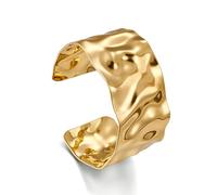 XIAGAW Bracelet Femme Or, Bracelet Doré, Bracelet Jonc Femme, Bracelet, Plaqué Or Femme, Bracelet Femme Acier Inoxydable, Bijoux Femme Or, Cadeaux d'anniversaire pour Filles et Femmes (C)