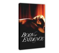 XIAGN Poster du film « Body of Evidence » sur toile pour décoration de chambre à coucher, bureau, chambre, cadeau 30 x 45 cm
